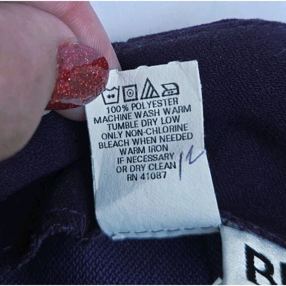 Briggs Petite Dark Purple Women's Pencil Skirt Size 6P - Picture 4 of 7